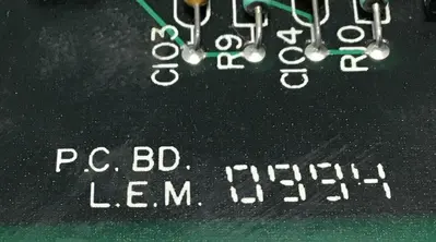 USED BRANSON ULTRASONICS LEM 0994 053