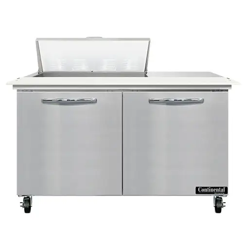 Continental SW48N8C 48" Sandwich/salad Prep Table W/ Refrigerated Base, 115v