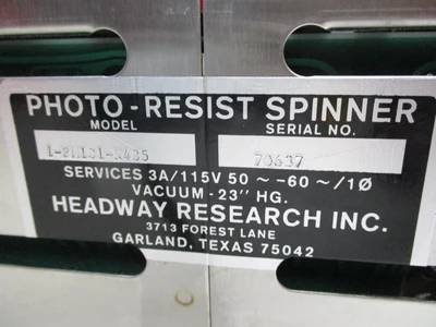 Used HEADWAY RESEARCH _UNKNOWN_ Test Equipment - Other | OCO Industrial #1629983