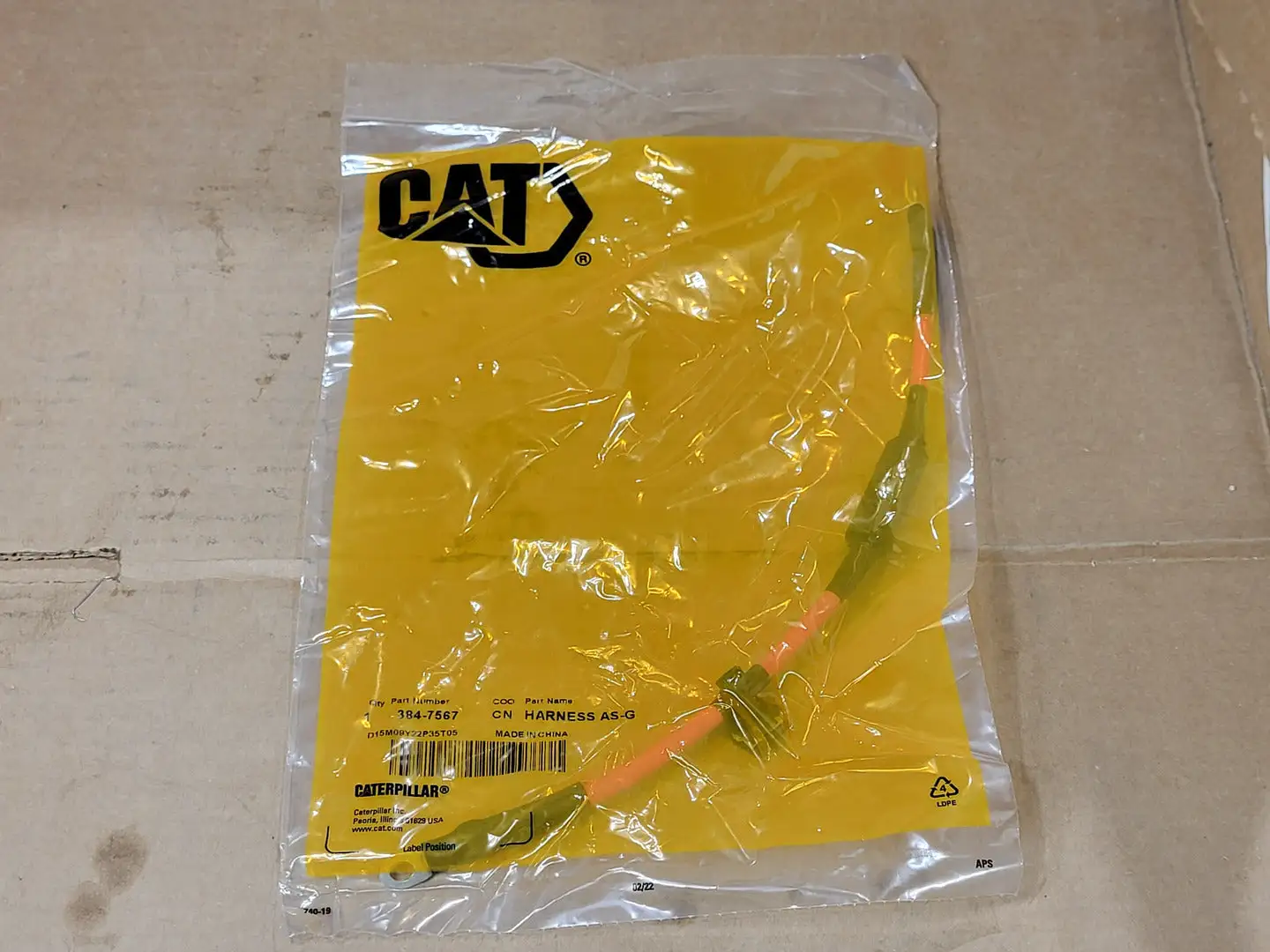 NEW CATERPILLAR 384-7567