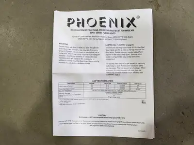 NEW PHOENIX AUTOMATION MRSE400HPSB