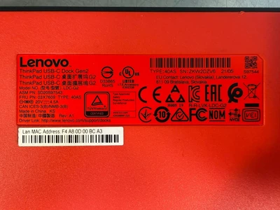 Used Lenovo _UNKNOWN_ Computer Accessories South Carolina US | Palmetto Automation #1484459