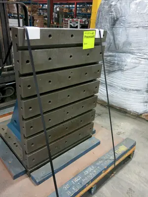 Used _UNKNOWN_ 24-1/2" W X 36"' HT. FACE, Precision Angle Plates Minnesota US | Orca Machine Tools, Inc. #1267010