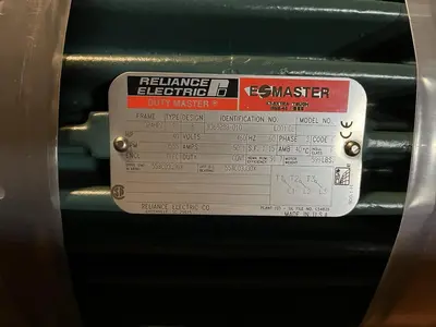 Used BALDOR RELIANCE,B369288-010 Motors (misc) | Surplus Asset Holdings #1204703