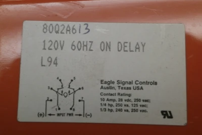 USED Eagle Signal Controls 80Q2A613
