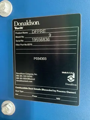 Used 2026 DONALDSON TORIT 9 Dust Collectors Ohio US | HGR 24 #1482286