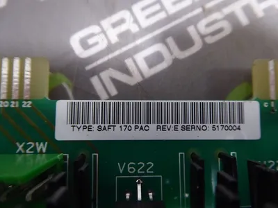 ABB SAFT 170 PAC Servo Amplifier Board Rev. E 5761391-2F Used
