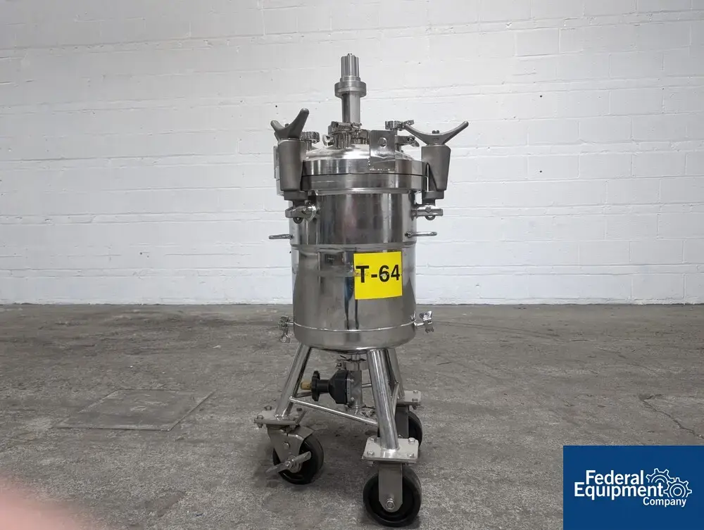 USED Alloy Products 5 Gal Alloy Products Receiver Tank, 316L S/S, 45#