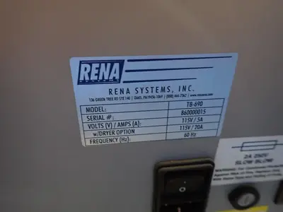 USED RENA SYSTEMS TB690