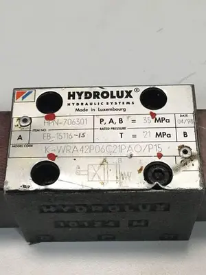 USED HYDROLUX K-WRA42P06C21PAO/P15