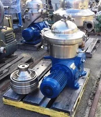 Westfalia SAMR 3036 clarifier centrifuge, 316SS.