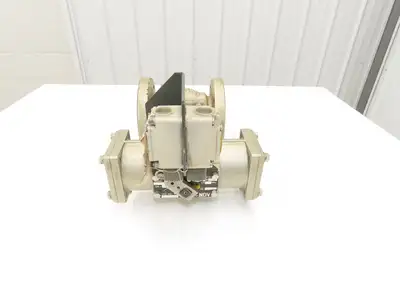 NDV Nippon E100N DN65 2.5" Flanged 2-Way Ball Valve Pneumatic Actuator EPN1101N