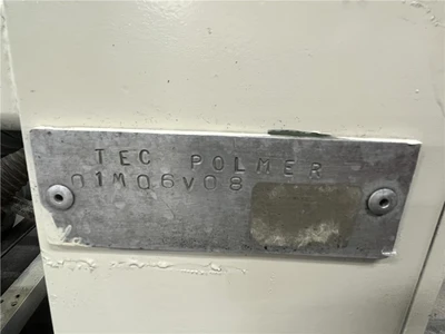 20' Tec Polymer Vacuum Sizing Tank, 16" W x 12" Cross Section