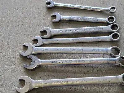Assorted Combination Wrench Set (33 pcs)