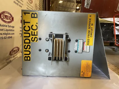 Siemens Sentron SX412A10ETVS 1200A Busway Tap Box 600VAC 3PH