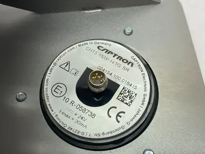 USED CAPTRON CAPACITIVE SENSORSWITCH M8 4-PIN CONNECTION
