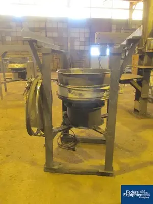 USED SWECO 30" Sweco Screen, c/s, Single Deck
