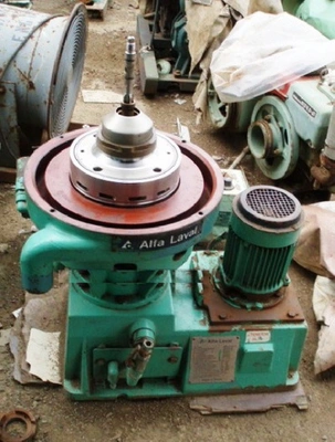 (4) Alfa-Laval MMPX 303 SGP-11 oil purifiers, 316SS.
