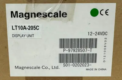 NEW MAGNESCALE CO. LT10A-205C DISPLAY UNIT LT10A205C