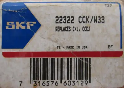 NEW SKF 22322 CCK/W33 ROLLER BEARING 22322CCKW33