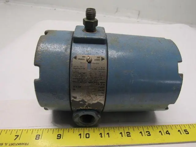 Rosemount 1135F1S1B1 Pressure Transmitter 15PSI WP 4-20MA Output 45VDC Max.