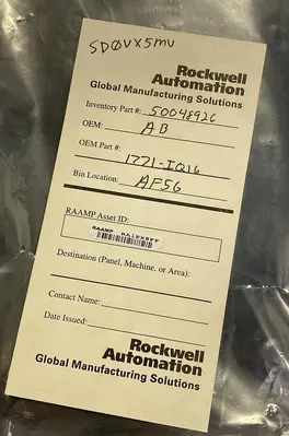 Used ALLEN-BRADLEY 1771-IQ16 Input / Output Modules | Surplus Asset Holdings #1205992