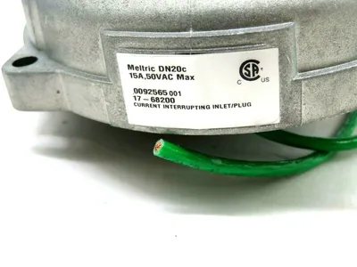 NEW MELTRIC CORPORATION 17-68200 INLET PLUG 15A 20P 50VAC 1768200