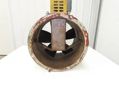 Fulta Electric DBRO4M246 Tube Axial Blower Duct Fan 16" 2300 CFM 0.37kw 220V 3PH