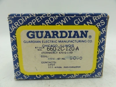 NEW GUARDIAN ELECTRIC 660-2C-120-A