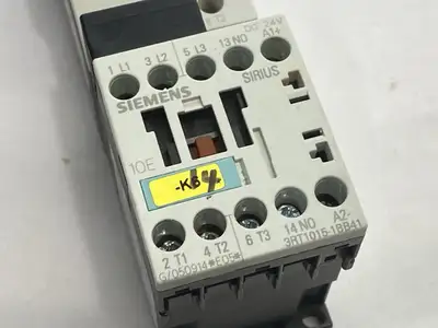 Used Siemens Contactor Starter Combination 0.9-1.25A 400VAC 24VDC Starters Michigan US | Maverick Industrial Sales #1401919
