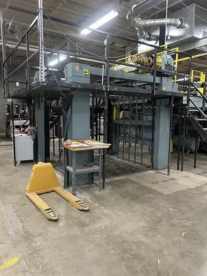 USED WILL PEMCO ROTARY SHEETER