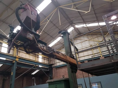 Hagglunds boom welder 6 Metre