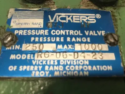 USED VICKERS RG06D423