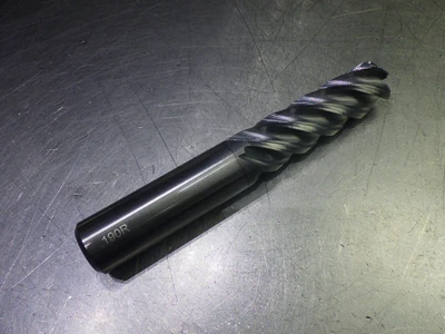 Monster 3/4" 5 Flute Carbide CR LG Endmill 3/4" Shank .19" R 295-030756B (LOC3572)