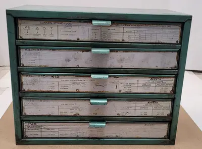 Used SUNNEN CABINET - 5 DRAWER Misc Industrial Equipment Kentucky US | Aucto #687850