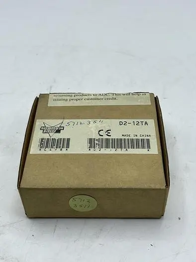 New | in-Stock AUTOMATION DIRECT AUTOMATION DIRECT D2-12TA Misc Electrical & Power Parts | ND Industrial Surplus #1216235
