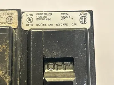 Used CUTLER-HAMMER BA120 Switchgears Ohio US | Surplus Asset Holdings #1184857