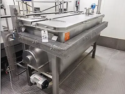 PRECISION STAINLESS 37 CUBIC FOOT Cinta mezcladora de polvo | Perry Equipment (1)