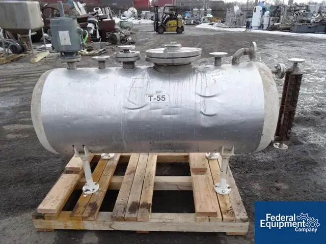 Used International Sheet Metal Inc 100 Gal International Sheet Metal Inc Receiver, S/S, 50# Stainless Steel Tanks Ohio US | Federal Equipment Company #125668