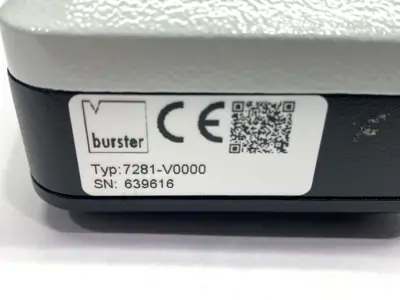 USED BURSTER 7281-V0000