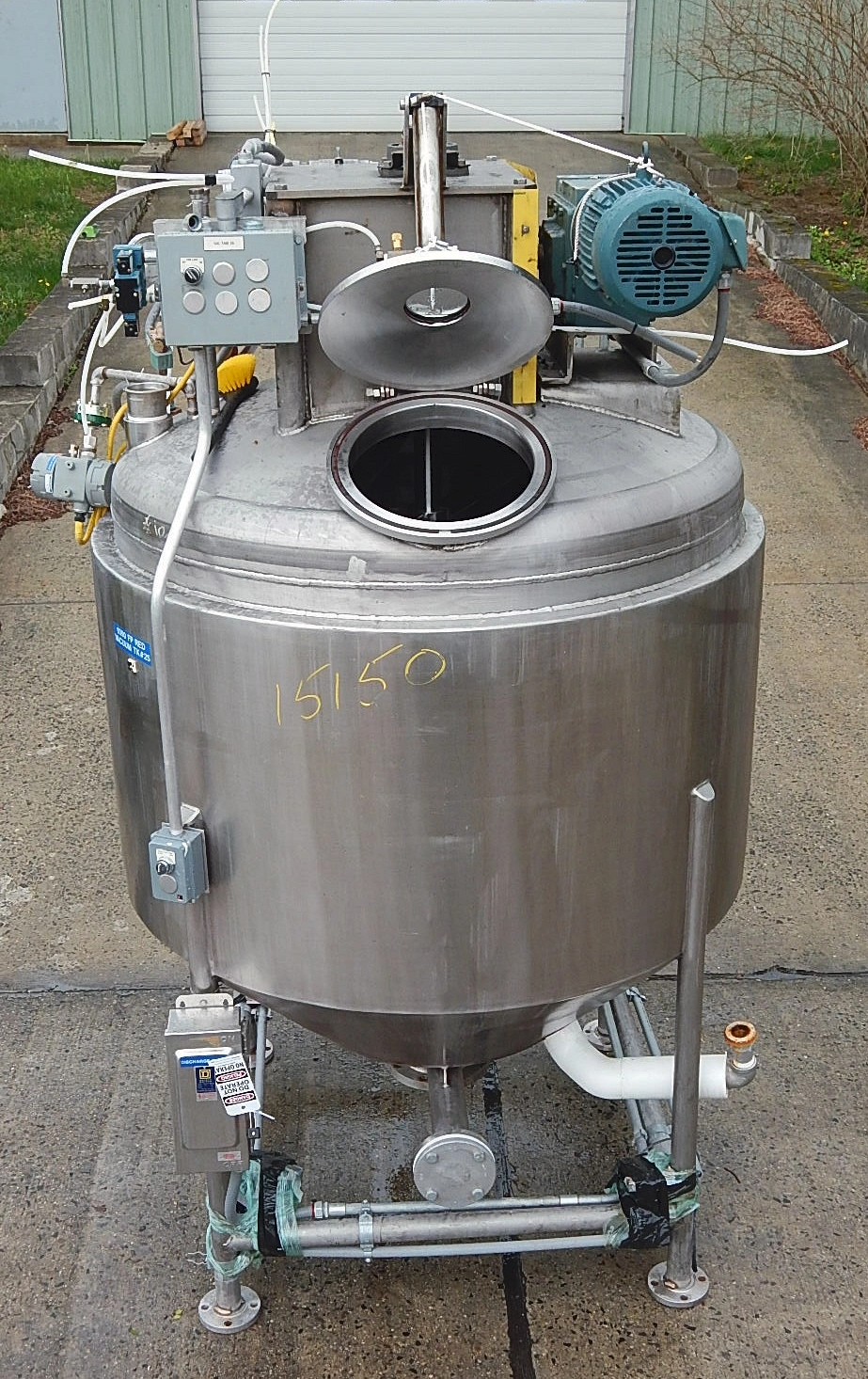 USED CASALE VACUUM PROCESSOR 500 GALLON