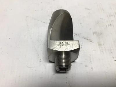 S.S Co Flat Jet Spraying Systems Deflector FlatJet Nozzle