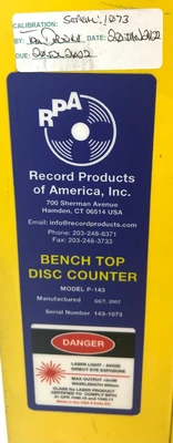 USED RECORD PRODUCTS OF AMERICA P-143