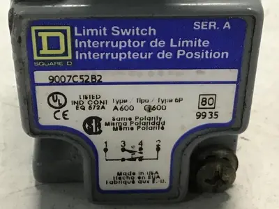 USED SQUARE D 9007-C52B2