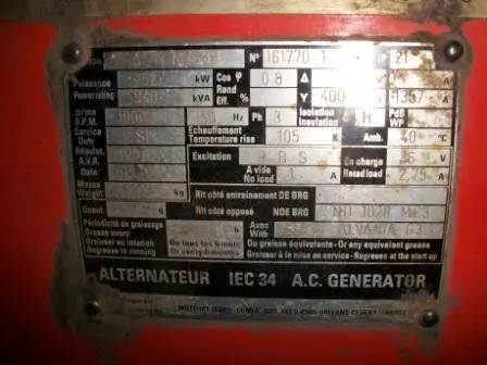 Used LEROY SOMER _UNKNOWN_ Synchronous Alternators Texas US | Apollo Electric #1514341