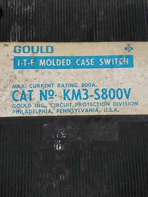 USED Gould KM3-S800V
