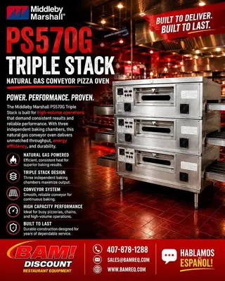 Used MIDDLEBY MARSHALL PS570G Restaurant Equipment (Miscellaneous) Florida US | BAM Discount Restaurant Equipment #1176494