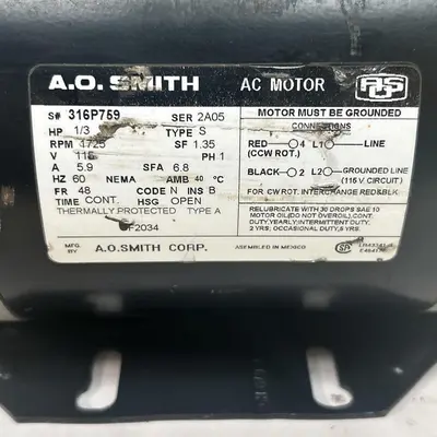 Used AO SMITH 316P759 Industrial Controls Ohio US | Surplus Asset Holdings #1364105
