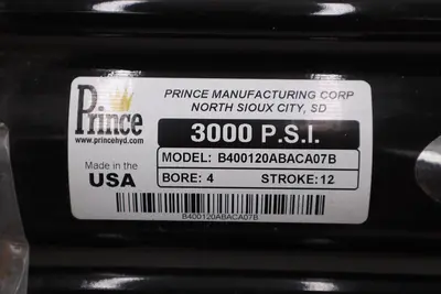 NEW Prince B400120ABACA07B Hydraulic Cylinder BORE 4 STROKE 12 STOCK H881