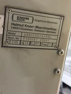 USED 2001 KNORR ABS-110-4-RGL